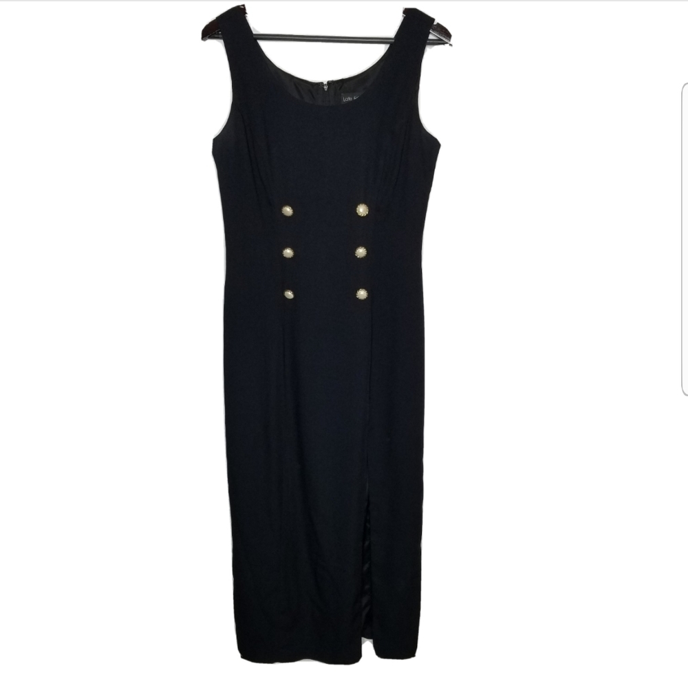 Vintage Women's  Late Edition Ltd size 8 USA Made Sleeveless Dress